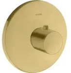 hansgrohe Fertigset Axor Uno Highflow UP-Thermostat, brushed gold optic