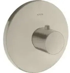hansgrohe Fertigset Axor Uno Highflow UP-Thermostat, brushed nickel
