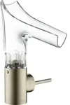 hansgrohe Waschtisch-Einhebelmischer Axor Starck V 140 m Glas, unver Abl.,