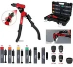 KS Tools 3 in 1 Handnietzangen-Satz, drehbar, 12-tlg