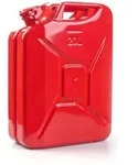 Kraftstoffkanister Inh.20l Feuerrot RAL 3000 Stahlbl.
