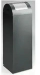 VAR Wertstoffsammelger&auml;t WSG 85 R Korpus antik-silber Einwurfklappe silber 89 l