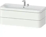 Duravit M&ouml;belwaschtisch-Unterschrank Happy D.2 Plus 117,5x49cm, 2 Schubk., 2 HL, we
