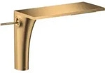 hansgrohe Waschtisch-Einhebelmischer 220 Axor Massaud A 200mm, unver Abl.garn, brush.