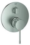 Grohe Fertigmontageset Essence UP-EHM, m 3-Wege-Umstellung, supersteel