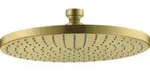 hansgrohe Tellerkopfbrause Axor Starck Deck.- o Wandmont., 240mm, 1j, brush. br