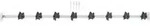 HAZET Schublade-Verriegelungs-Leiste 179W-04