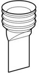 Geberit Geruchsverschluss schwarz, f&uuml;r Urinal