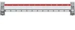 Striebel&John Patchpanel 12 Module E-Datoder Keystone ZEP12