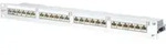 BTR NETCOM 24-Port Panel E-DAT C6A 1HE modular Alu TN EDATC6A-MP24-mod