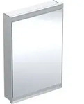 Geberit Spiegelschrank One 60x90x15cm, m ComL, 1 T, An R, Alu elox.