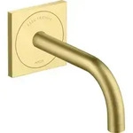 hansgrohe Elektronischer Waschtischmischer Axor Uno UP, Ausladung 165mm, brushed