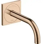 hansgrohe Elektronischer Waschtischmischer Axor Uno UP, Ausladung 165mm, polished red
