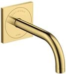 hansgrohe Elektronischer Waschtischmischer Axor Uno UP, Ausladung 165mm, polished