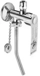 Schell Probenahme-Eckventil G 1/2 AGxG 3/8 AG, m ASAG E, verchromt