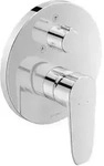 Duravit Fertigmontageset B.1 UP-Brause-Einhebelmischer, m Umstellvent., rd, chrom