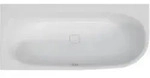 Hoesch Eck-Badewanne iSENSI wei&szlig;, 160x75cm, linke Ausf&uuml;hrung