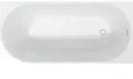 Duravit Badewanne oval DuraSenja 170x80x58,5cm, w, Eck re, RS 2, m FG+A&Uuml;L