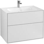 V&B Waschtischunterschrank Finion 79,6x59,1x49,8cm, White matt lacquer