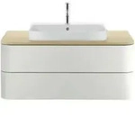 Duravit Waschtischunterschrank Happy D.2 Plus 100x55cm, f K, 2 La, f MWT, gs, No w m