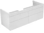 Keuco Waschtischunterschrank Edition 400 140x54,6x53,5cm, 4 Ausz., tr&uuml;f./tr&uuml;f.