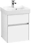 V&B Waschtischunterschrank Collaro 46x54,6x37,4cm, WT mittig, glossy white