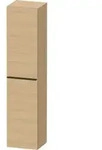 Duravit Hochschrank D-Neo 40x36cm, 1 T&uuml;r, 5 B&ouml;, An L, sw/Ei Nat