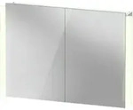 Duravit Spiegelschrank Ketho.2 LED, we, 100x15,7x70cm, o. Waschp.-Bel.