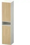 Duravit Hochschrank Zencha 40x36x176cm, 2 T, An l, Ei nat/wei&szlig; matt