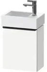 Duravit Waschtischunterschrank D-Neo 36,4x22,2x44cm, 1 T&uuml;r, An R, sw/w ma