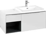 V&B Waschtischunterschrank Beck. re Subway 3.0 100,1x42,25x51,6cm, o LE/Gr AL g, Bri