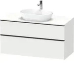 Duravit Waschtischunterschrank D-Neo 120x55cm, sw/w m, 2 SBK, 1 A, 1 Pl
