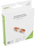 WAGO Durchgangsverbinder 221-2411/995-012 Hebel max 4mm2 transparent