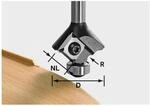 Festool Wendeplatten-Abrundfr&auml;ser HW S8 HW R1 D28 KL12,7OFK