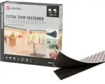 VELCRO Klettband Extra Thin Fastener 5m Hakenband+Flauschband 20mm Schwarz