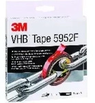 3M VHB doppelseitiges Klebeband schwarz 5952F 12m x 33m