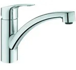 Grohe Sp&uuml;ltisch-Einhebelmischer Eurosmart chrom, schwenkbarer, flacher Auslauf