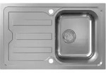 hansgrohe Einbausp&uuml;le S44 m Tropffl, US 45cm, 770x480mm, ES
