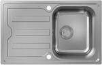 hansgrohe Einbausp&uuml;le S44 mit Abtropffl&auml;che, 775x480mm, Edelstahl