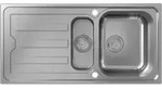 hansgrohe Einbausp&uuml;le S44 m Tropffl, Unterschr. 60cm, 2 Beck., ES