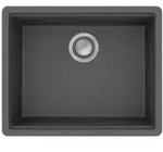 hansgrohe Einbausp&uuml;le S53 SilicaTec, 547x447mm, steingrau