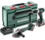 Metabo Akku Combo Set 2.4.1 18 V BS 18 LT + W 18 L 9-125 Quick; metaBOX 165 L