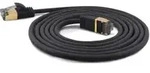 wantec SSTP-Patchkabel Cat.6A 5,0m schwarz 4mm Steckverbinder