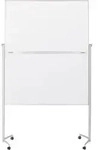 Magnetoplan Design-Moderatorentafel "evolution plus" klappbar, Filz grau, 1200 x 1500