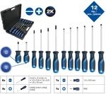 Brilliant Tools Schraubendreher-Satz, 12-tlg, Schlitz, PH