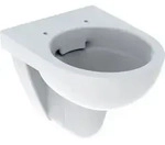 Geberit Wand-WC, Tiefsp&uuml;ler Renova Compact 6/5 l, verk. Ausladung, rimfree, wei&szlig;