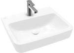 V&B Einbau-/Aufsatzwaschtisch O.NOVO 55x46cm, eck, m HL, o. &Uuml;L, we A-bac C+