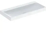Geberit Waschtisch One 105cm, o. Hahnl. + &Uuml;L, wei&szlig; KeraTect