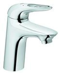 Grohe Waschtisch-Einhebelmischer Eurostyle 1/2", S, m P-op Abl, off Hebel, gl K&ouml;, c