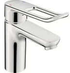 Hansa Waschtisch-Einhebelmischer HANSACLINICA o Abl.-Garn., B&uuml;gelh, Ausl. 114mm,